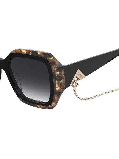MISSONI EYEWEAR square-frame sunglasses - Black
