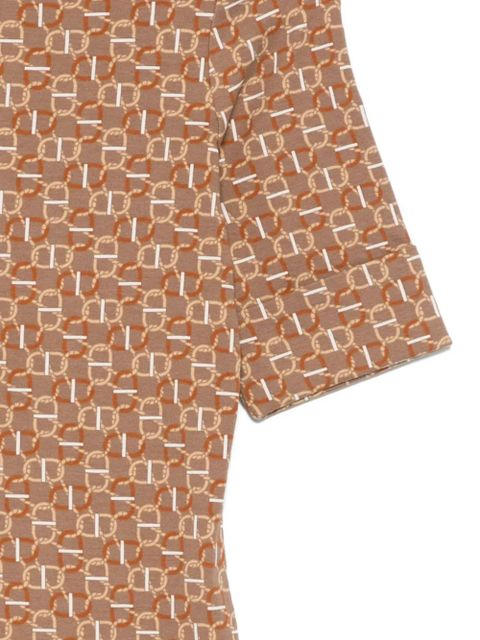 Lauren Ralph Lauren patterned T-shirt - Brown