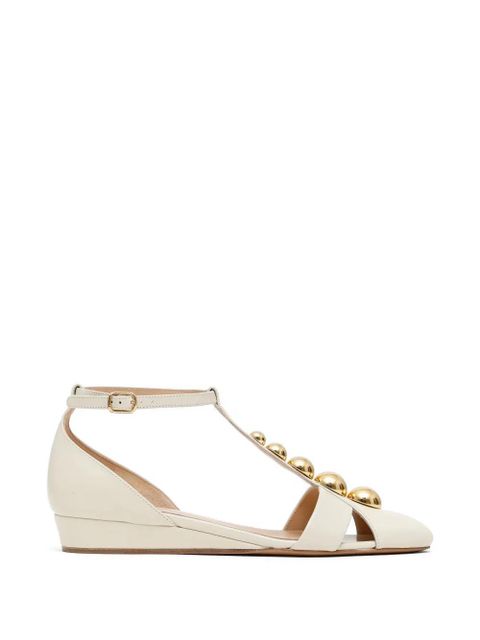 Chloé ball detail sandals - White - zdjęcie produktu nr 1