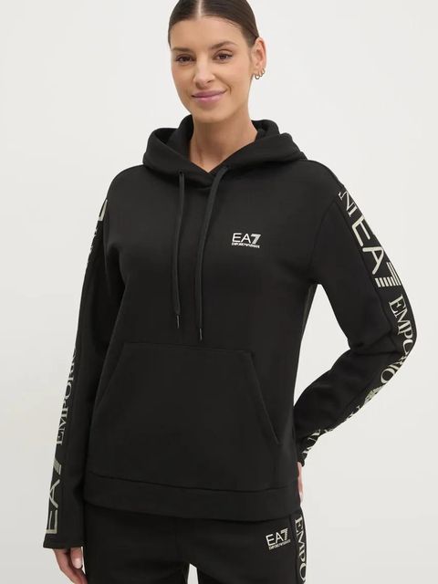 EA7 Emporio Armani dres damski kolor czarny AF10443.7W000116