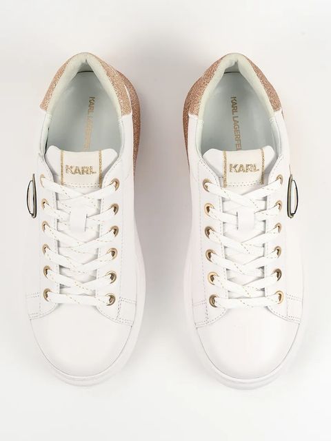 Karl Lagerfeld buty KAPRI damskie kolor biały KL62530F