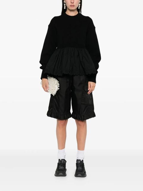 Cecilie Bahnsen ruffled sweater - Black - zdjęcie produktu nr 2