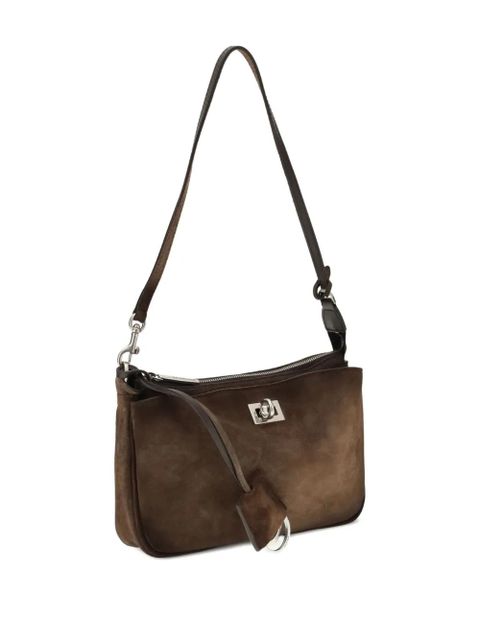 Balenciaga Rodeo suede shoulder bag - Brown - zdjęcie produktu nr 2