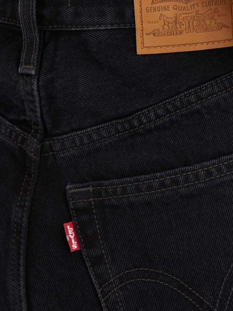 Levi's jeansy RIBCAGE WIDE LEG damskie kolor czarny