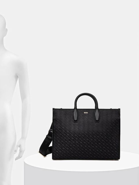 BOSS torebka kolor czarny 50552463