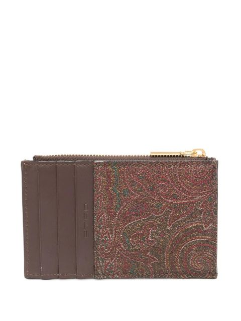 ETRO Paisley-print cardholder - Brown - zdjęcie produktu nr 2