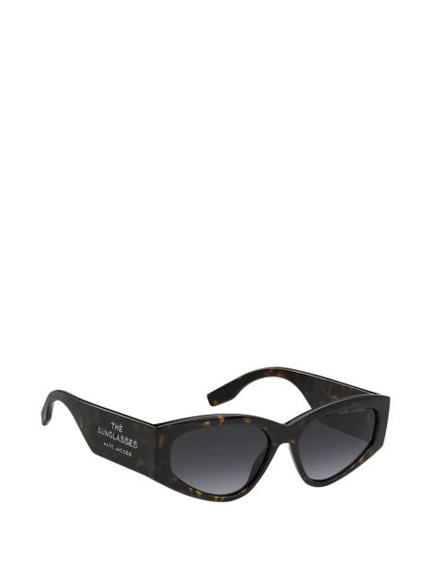Marc Jacobs tortoiseshell-effect cat-eye sunglasses - Brown - zdjęcie produktu nr 2