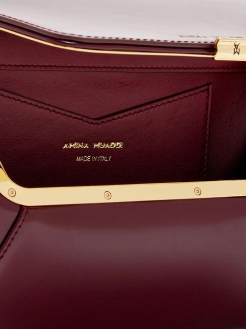 Amina Muaddi Ami shoulder bag - Red