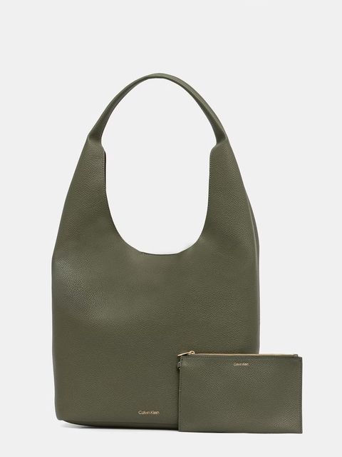 Calvin Klein torebka worek damska z imitacji skóry - zdjęcie produktu nr 1
