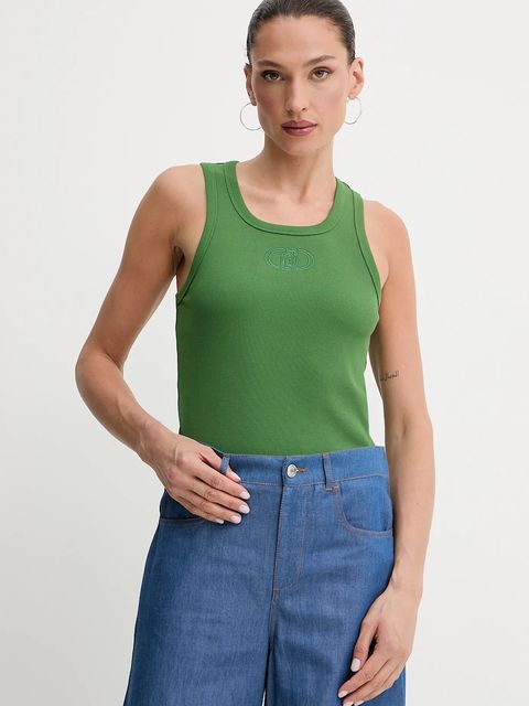 Liu Jo top kolor zielony WA5367.J0295