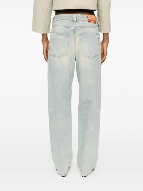 Diesel distressed five-pockets denim jeans - Blue