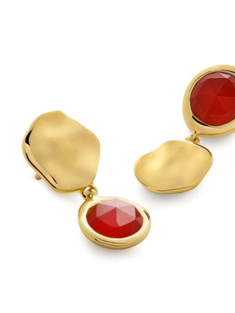 Monica Vinader Lucky earrings - Gold - zdjęcie produktu nr 2