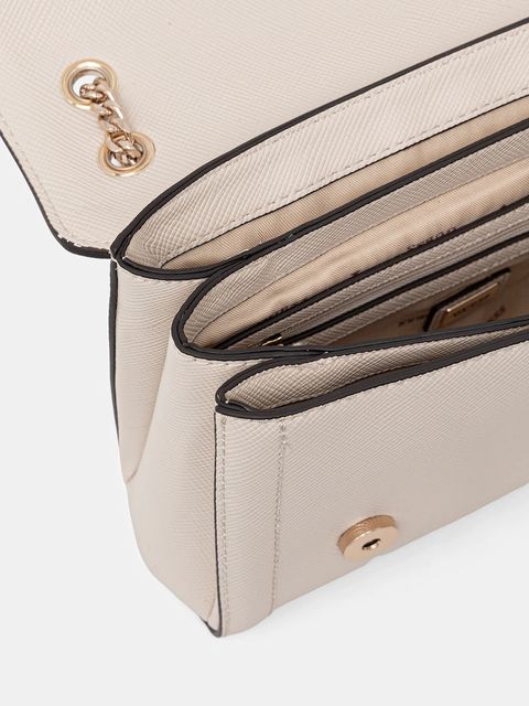 Guess torebka NOELLE kolor beżowy HWZG96 72210