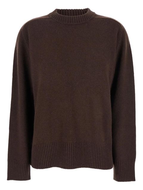 LouLou de Saison Baltra ribbed-neck sweater - Brown - zdjęcie produktu nr 1