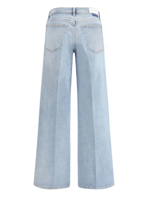 RE/DONE mid-rise wide-leg jeans - Blue