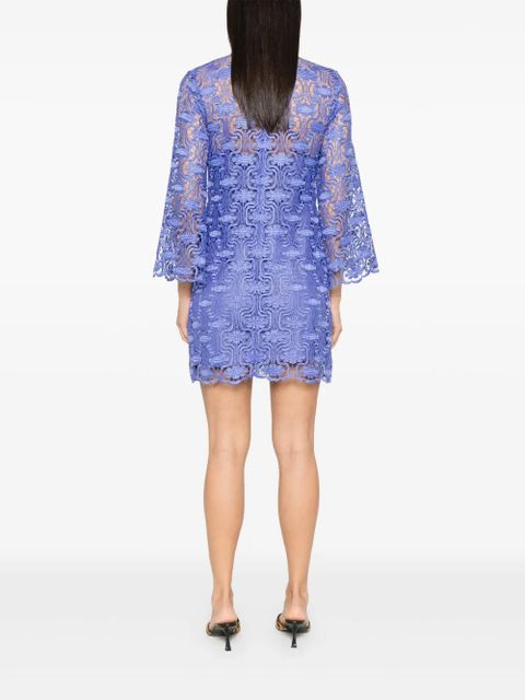 ZIMMERMANN Maxine Lace mini dress - Purple