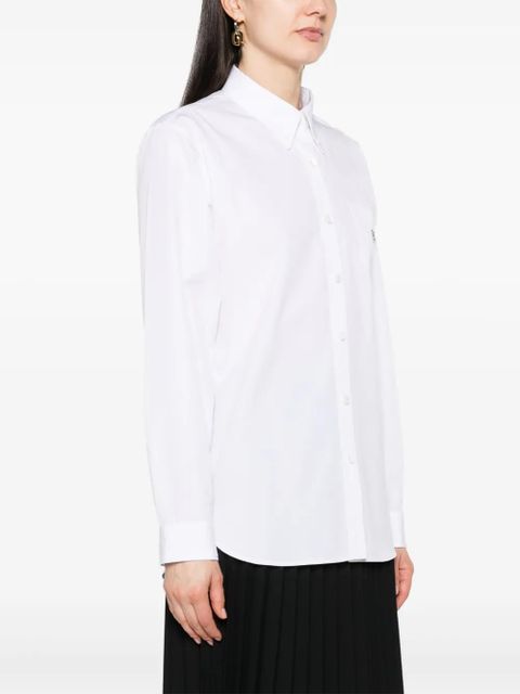 Givenchy 4G-plaque cotton shirt - White - zdjęcie produktu nr 2