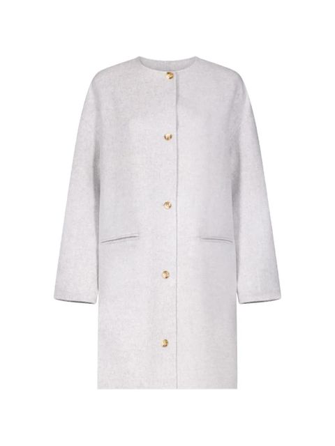 LouLou de Saison Kerry button coat - Grey - zdjęcie produktu nr 1