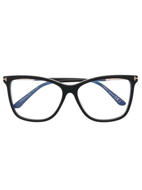 TOM FORD Eyewear wayfarer-frame optical glasses - Black - zdjęcie produktu nr 1