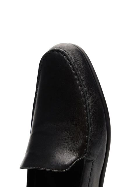 LouLou de Saison Boros nappa leather loafers - Black