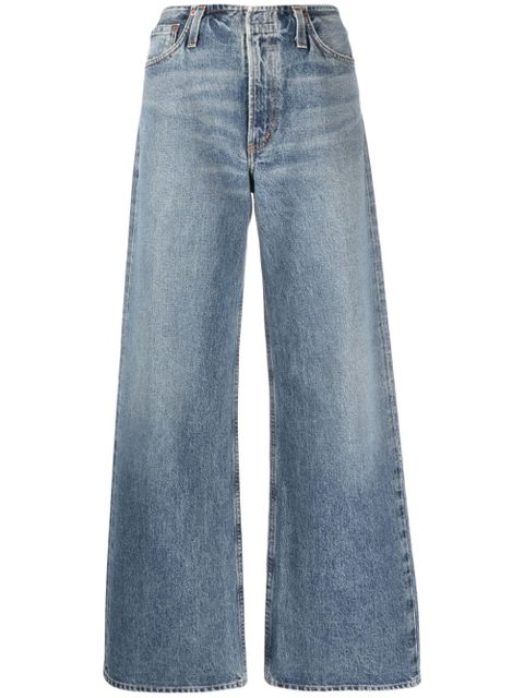 AGOLDE Lex organic cotton jeans - Blue - zdjęcie produktu nr 1