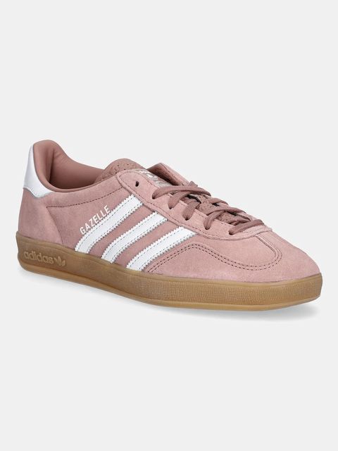 adidas Originals sneakersy zamszowe Gazelle Indoor damskie kolor różowy JS1397 - zdjęcie produktu nr 1