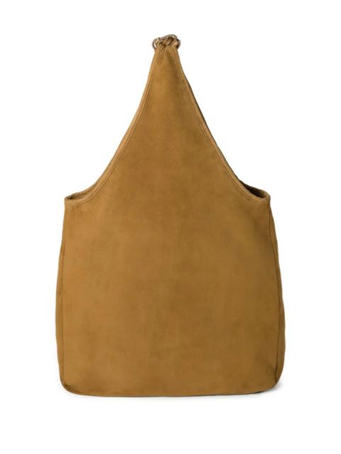 Miu Miu tassel-detail suede tote bag - Green - zdjęcie produktu nr 2