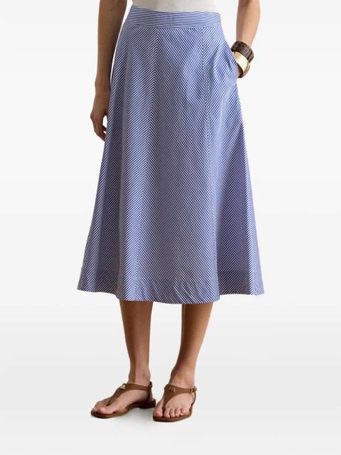 Lauren Ralph Lauren striped skirt - Blue - zdjęcie produktu nr 1