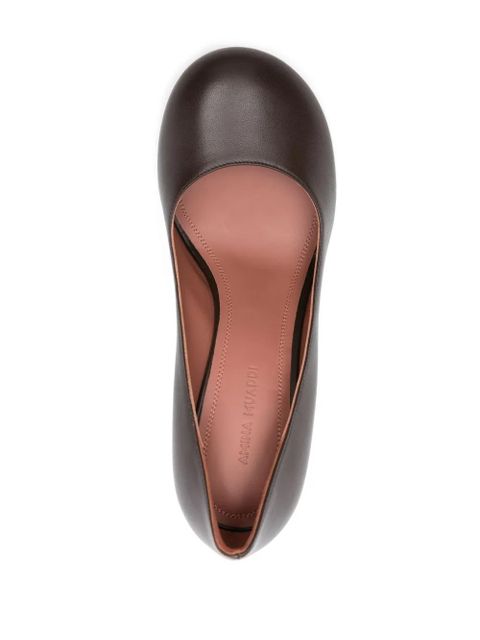 Amina Muaddi 95mm Iris pumps - Brown - zdjęcie produktu nr 2