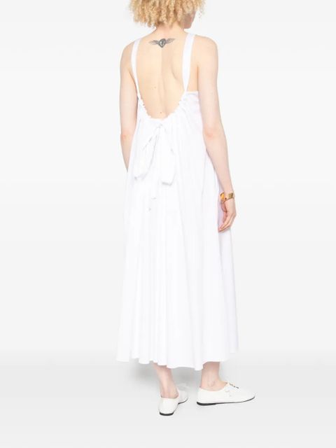 Max Mara sleeveless A-line midi dress - White - zdjęcie produktu nr 2