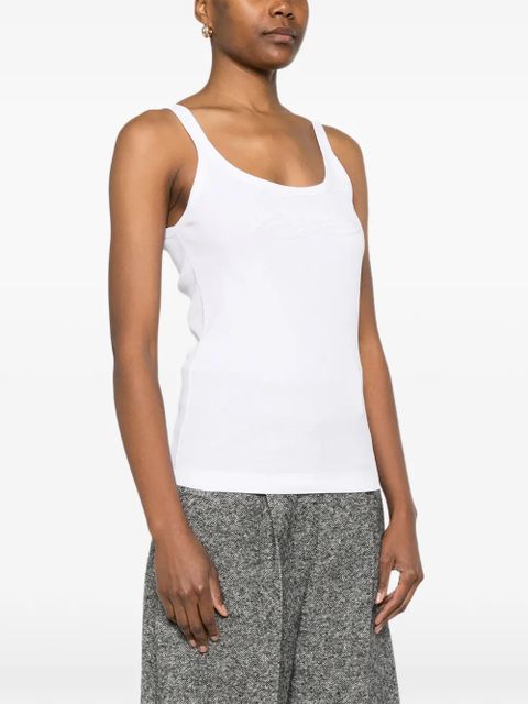 Dolce & Gabbana square-neck tank top - White