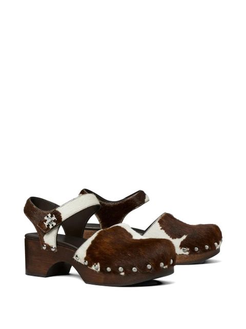 Tory Burch turnlock clog pumps - Brown - zdjęcie produktu nr 2