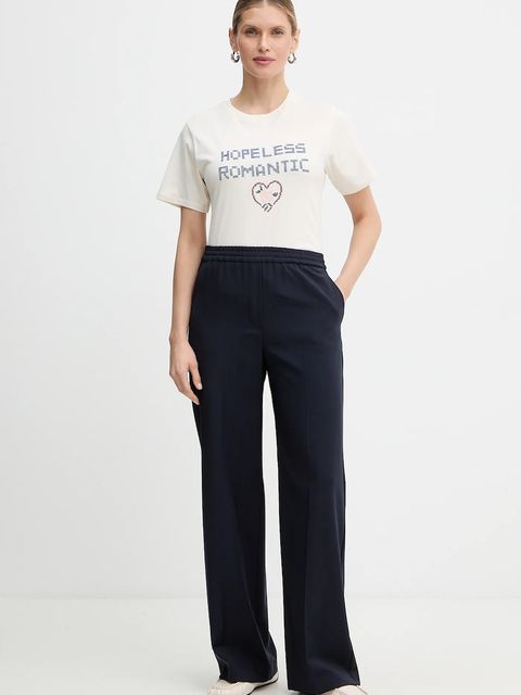 Weekend Max Mara t-shirt bawełniany WEST - zdjęcie produktu nr 1