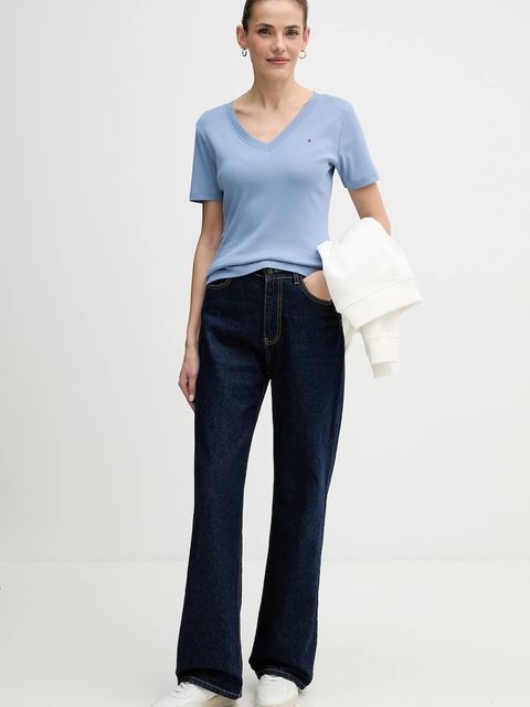 Tommy Hilfiger t-shirt bawełniany - zdjęcie produktu nr 1