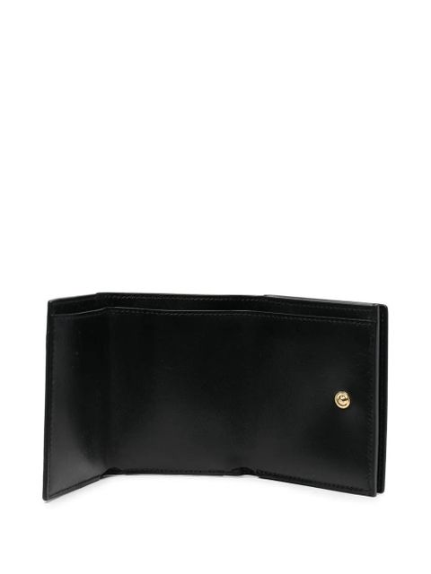 Jil Sander tri-fold leather wallet - Black