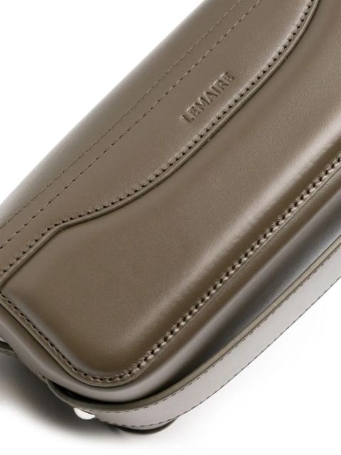 LEMAIRE Ransel leather tote bag - Green