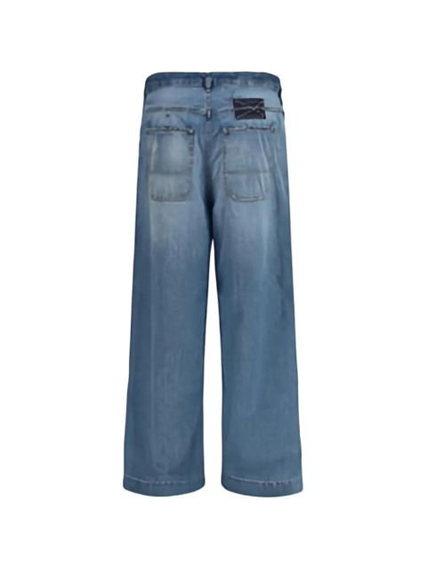 Maison Margiela wide-leg jeans - Blue