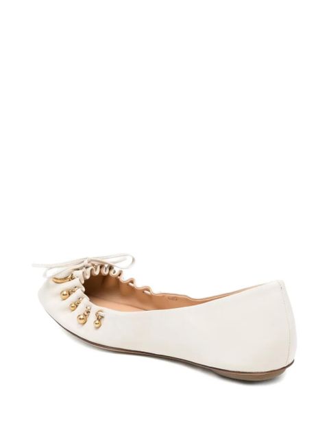 Chloé Charms ballet flats - Neutrals - zdjęcie produktu nr 2