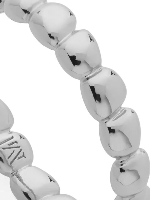 Monica Vinader Nura teardrop eternity ring - Silver - zdjęcie produktu nr 2