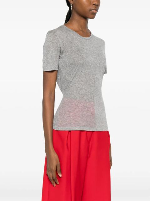 ANINE BING Sylvie short-sleeve crew neck T-shirt - Grey
