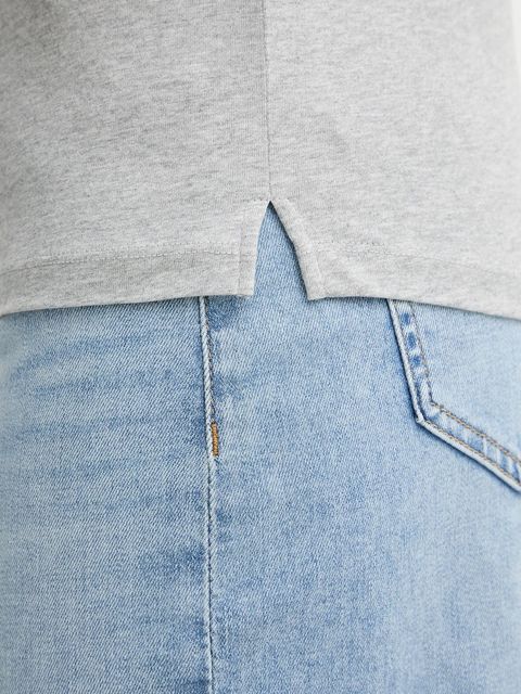 Guess t-shirt bawełniany damski kolor szary W5BI18 I3Z14