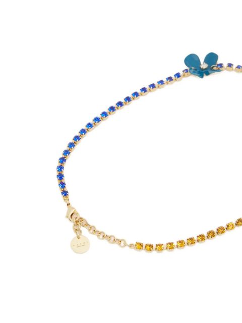 Marni flower-detail necklace - Gold