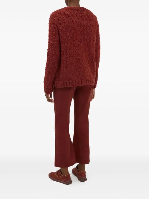 Gabriela Hearst textured crew-neck sweater