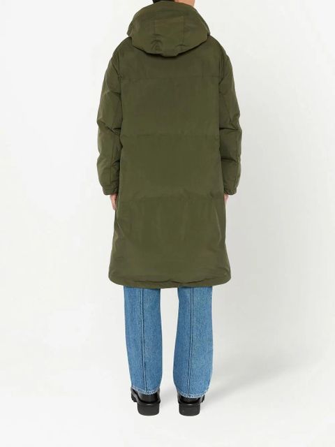 JW Anderson padded hooded coat - Green