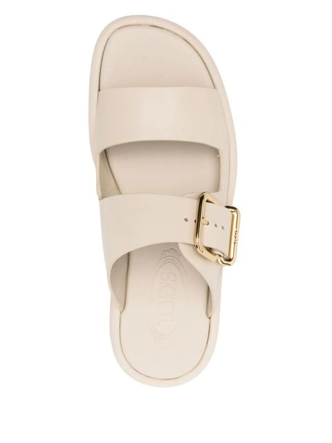 Tod's leather sandals - Neutrals