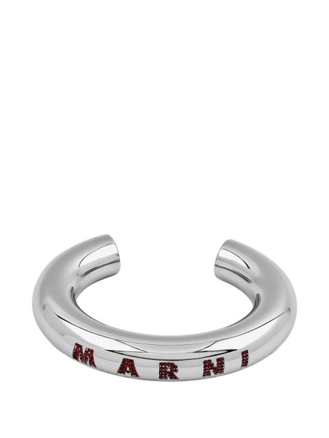 Marni swarovski stone bracelet - Silver - zdjęcie produktu nr 1