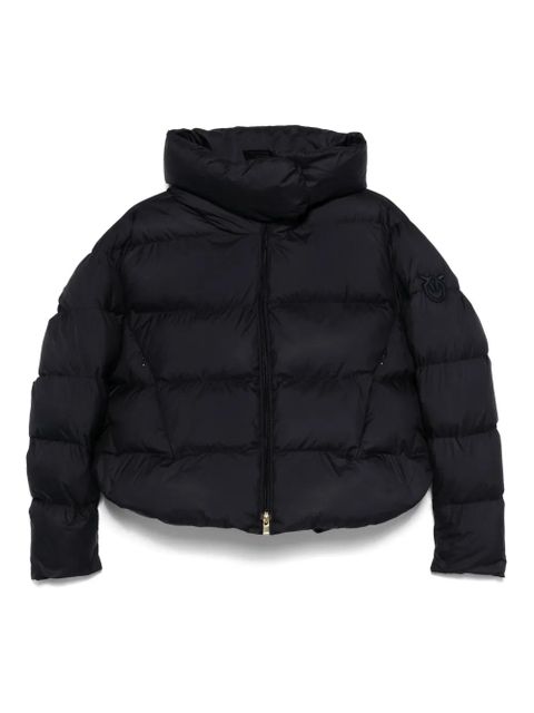 PINKO quilted high-neck puffer jacket - Blue - zdjęcie produktu nr 1