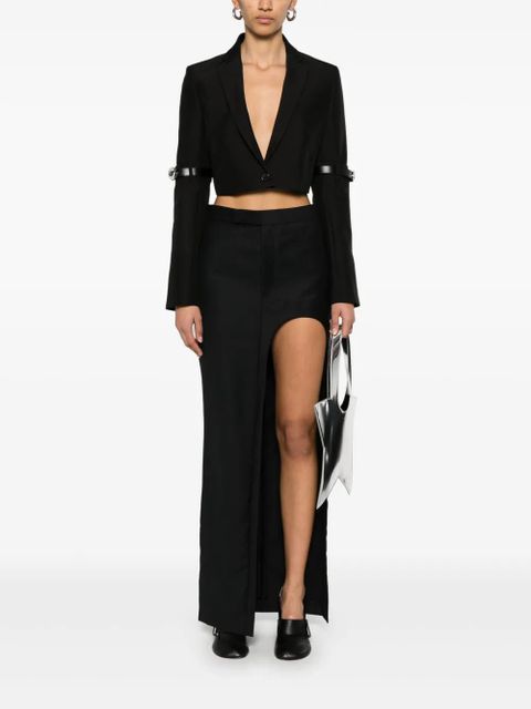 Coperni hybrid cropped blazer - Black - zdjęcie produktu nr 2