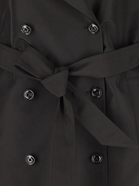 Moncler x Edward Enninful double-breasted belted coat - Black