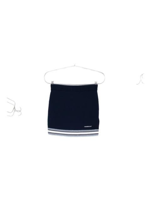 Casablanca striped tennis skirt - Blue - zdjęcie produktu nr 1